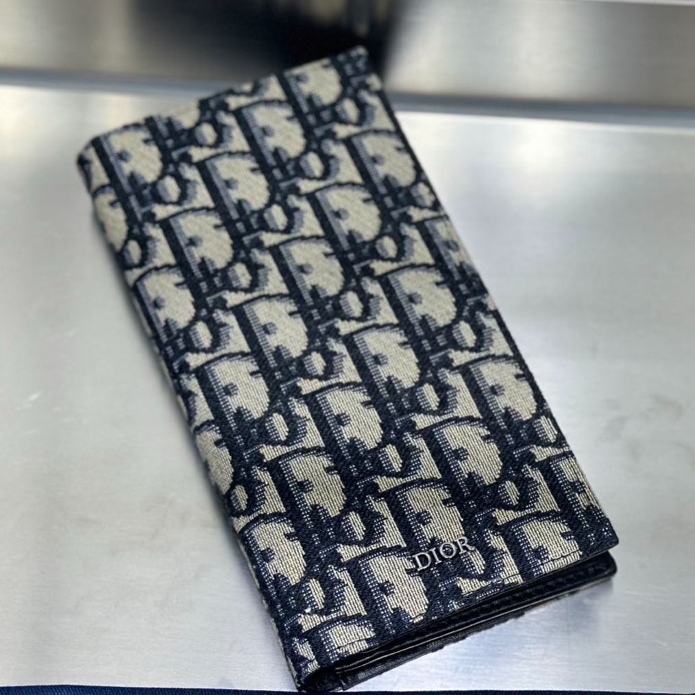 Dior Vertical Continental Wallet 2OBBC002YSE OBLIQUE（2OBBC002YSE-H03E）