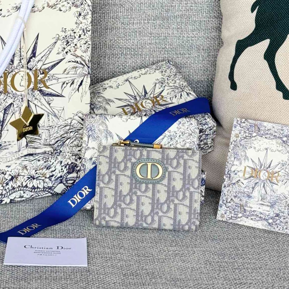 Dior 30 Montaigne Dahlia Wallet（S2197UTZQ-M928）