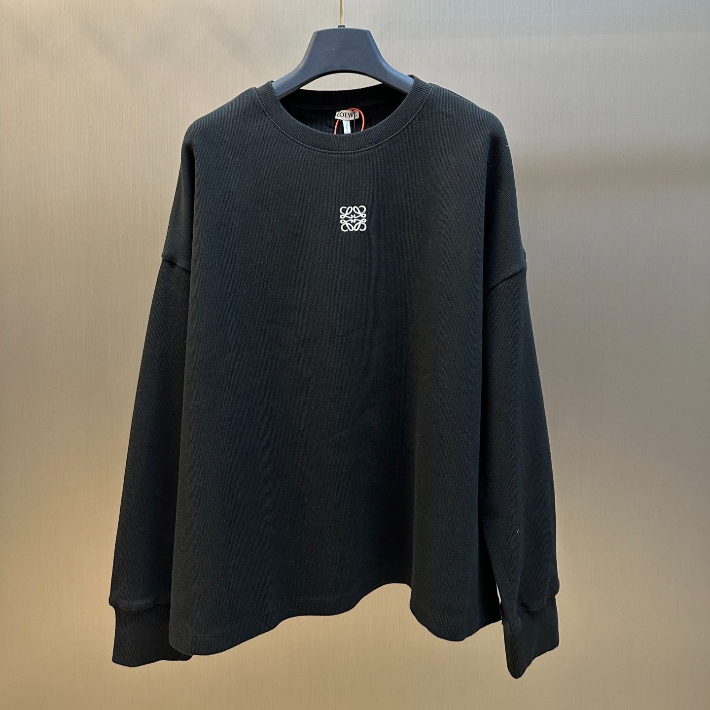 Loewe cotton oversized long-sleeved T-shirt (H526Y22XAY-1100）