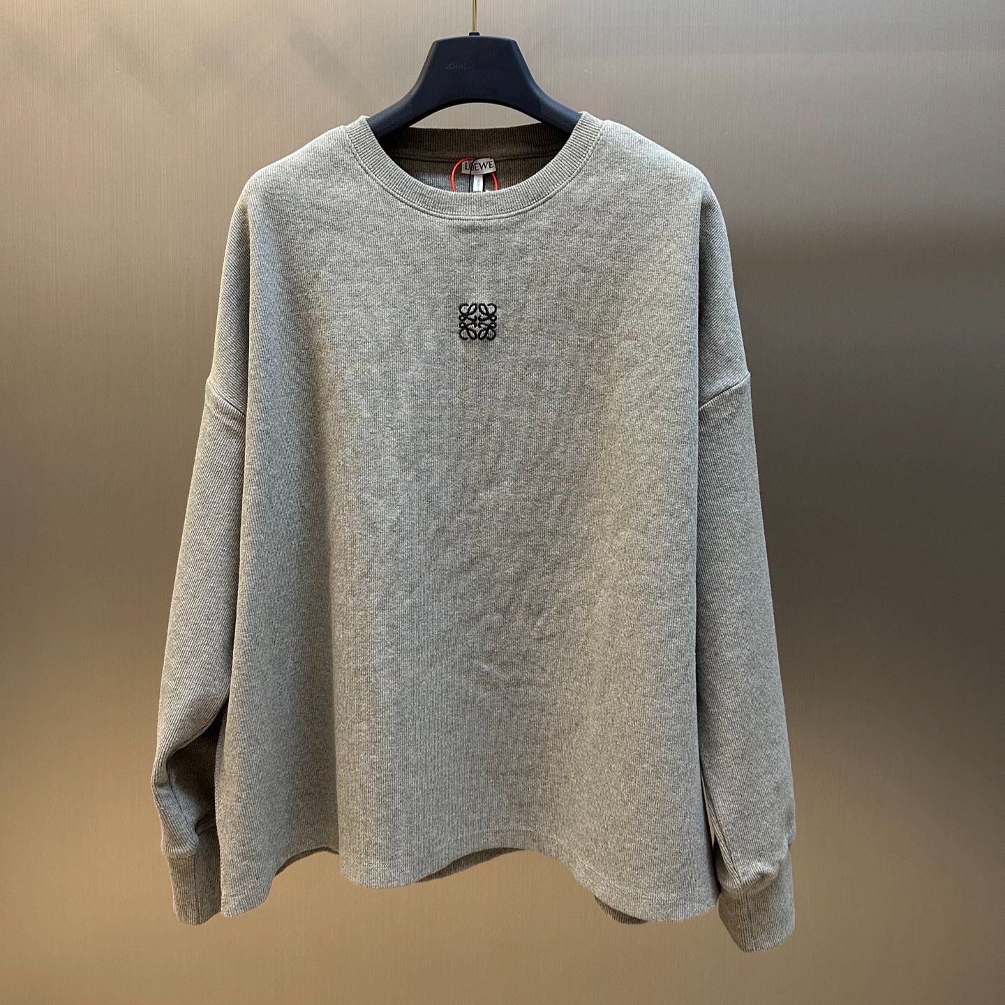 Loewe cotton oversized long-sleeved T-shirt (H526Y22XAY-1100）