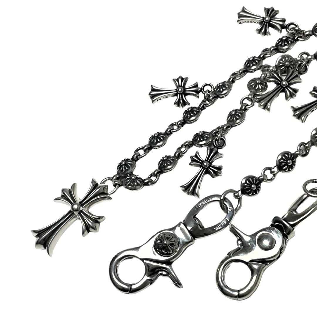 Chrome Heart Cross Beaded Pants Chain （CHROME HEARTS 405）