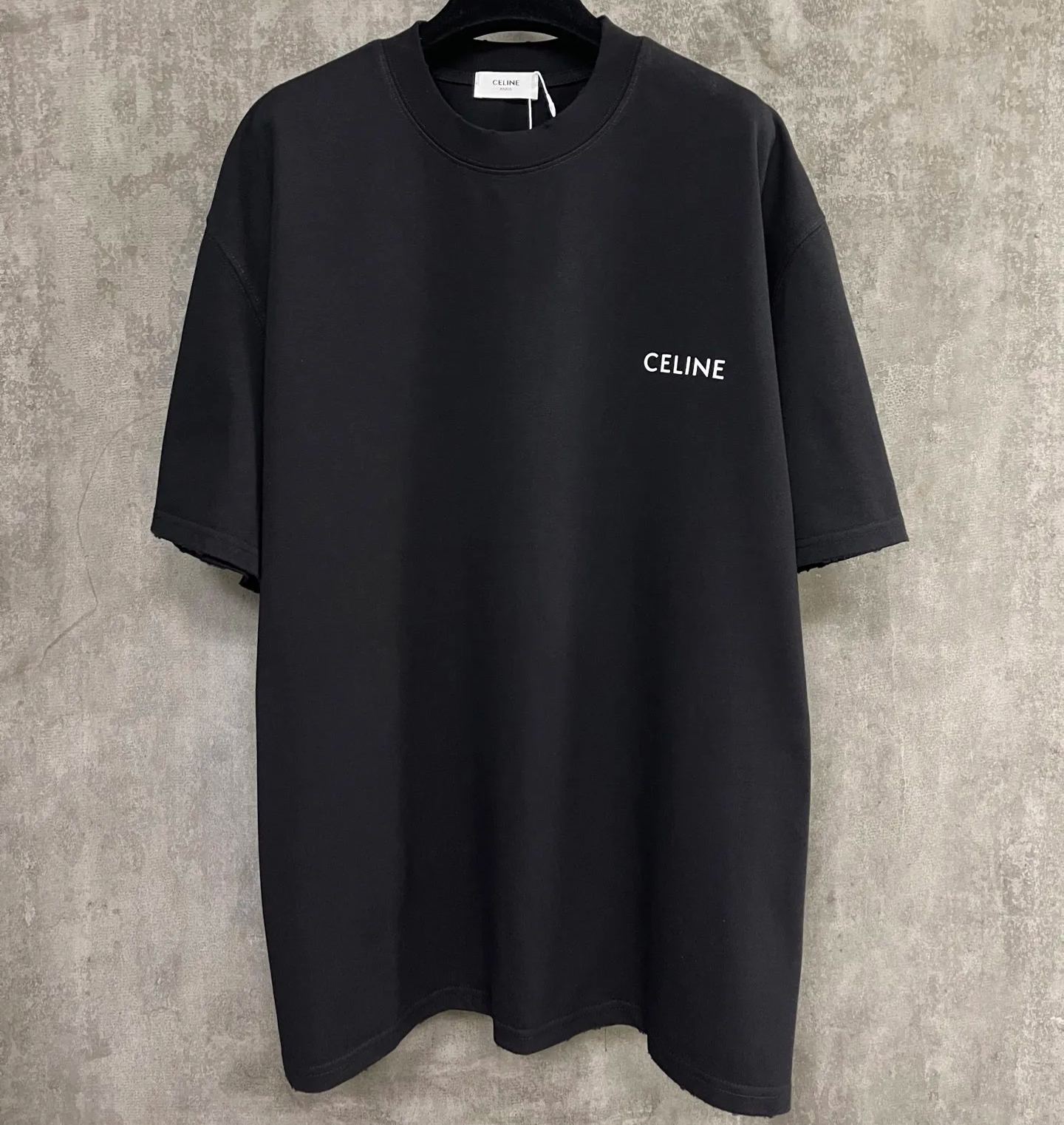 CELINE Loose T-shirt in Cotton Jersey (2X43C671Q-38AW）