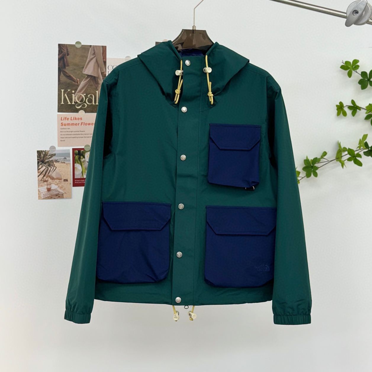 The North Face M66 Utility Rain Jacket（NF0A7W7F-9D7）