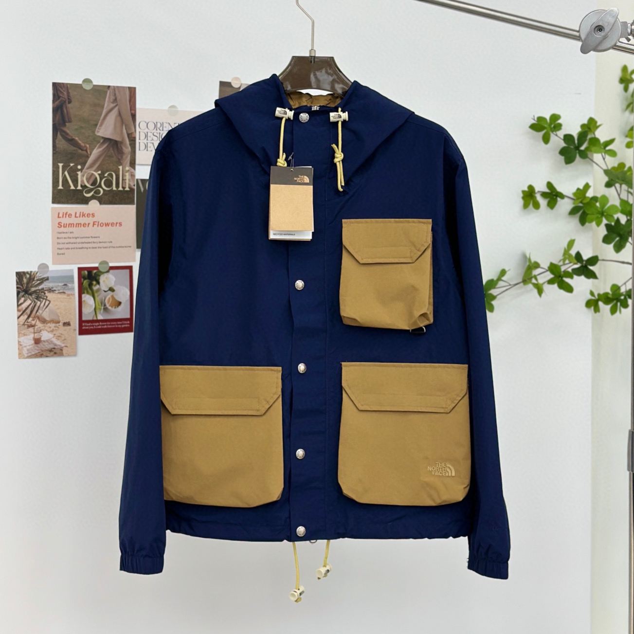 The North Face M66 Utility Rain Jacket（NF0A7W7F-9D7）