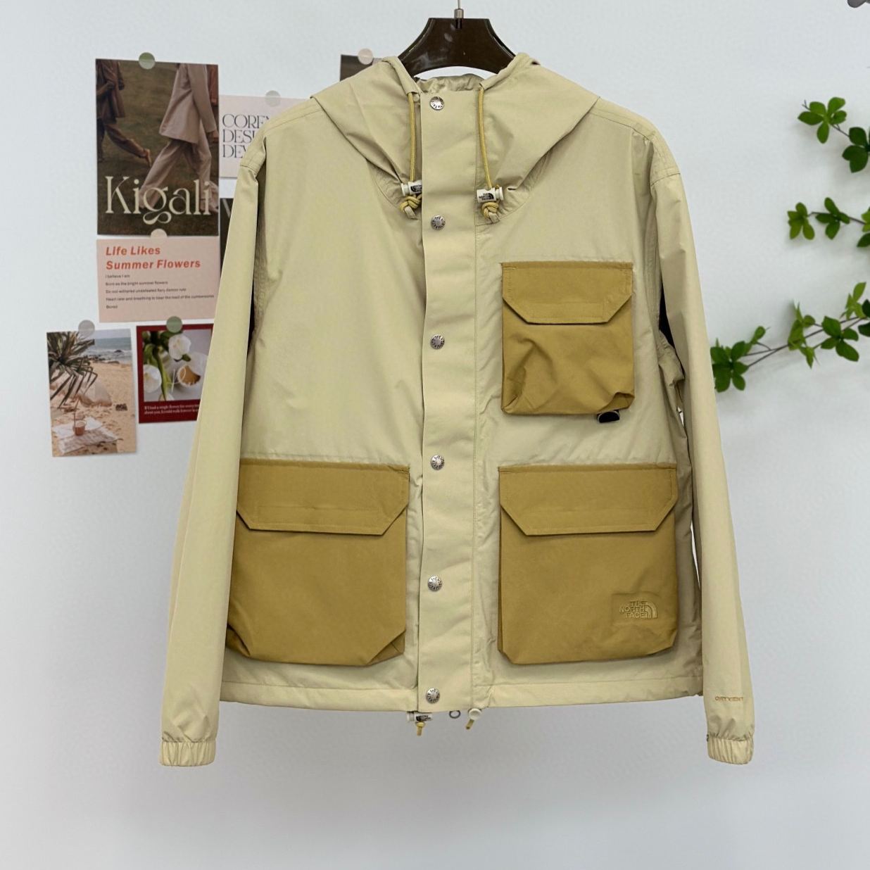 The North Face M66 Utility Rain Jacket（NF0A7W7F-9D7）