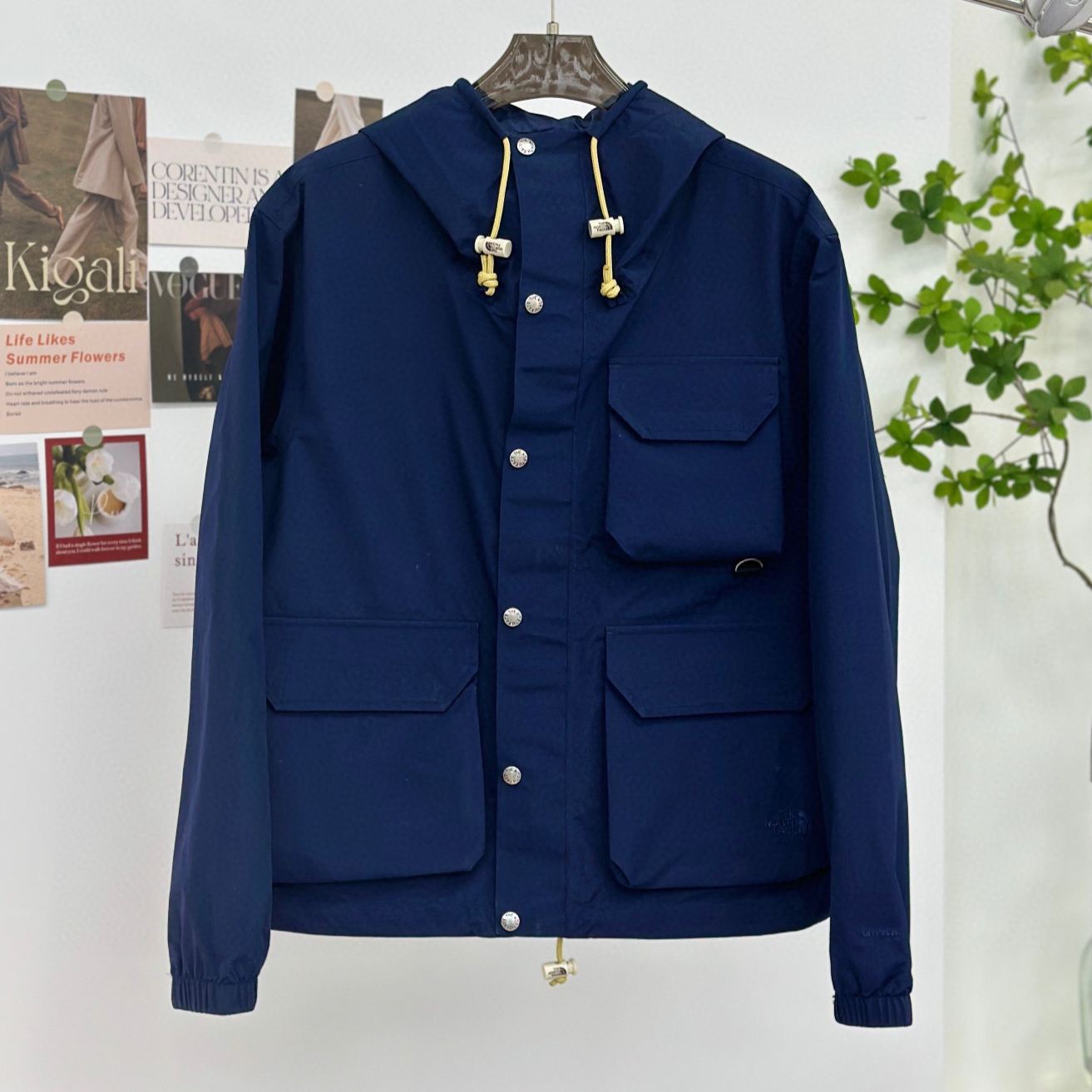 The North Face M66 Utility Rain Jacket（NF0A7W7F-9D7）