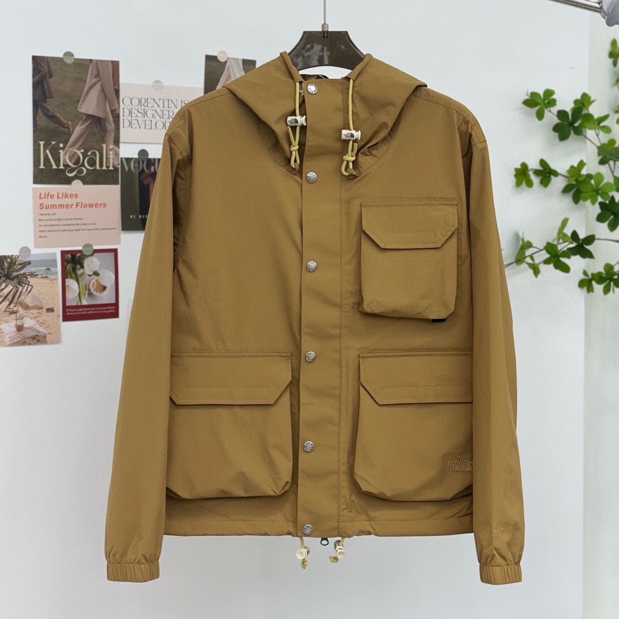 The North Face M66 Utility Rain Jacket（NF0A7W7F-9D7）