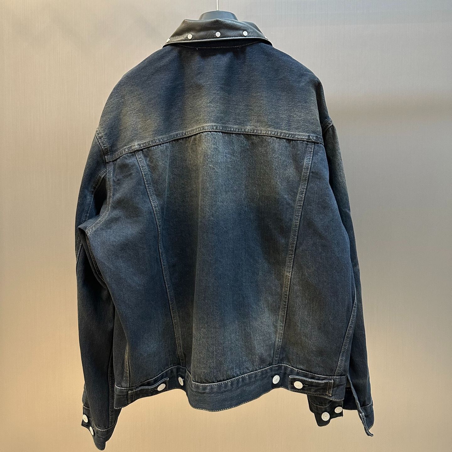 ACNE STUDIOS Denim jacket Oversized fit (C90174-838）