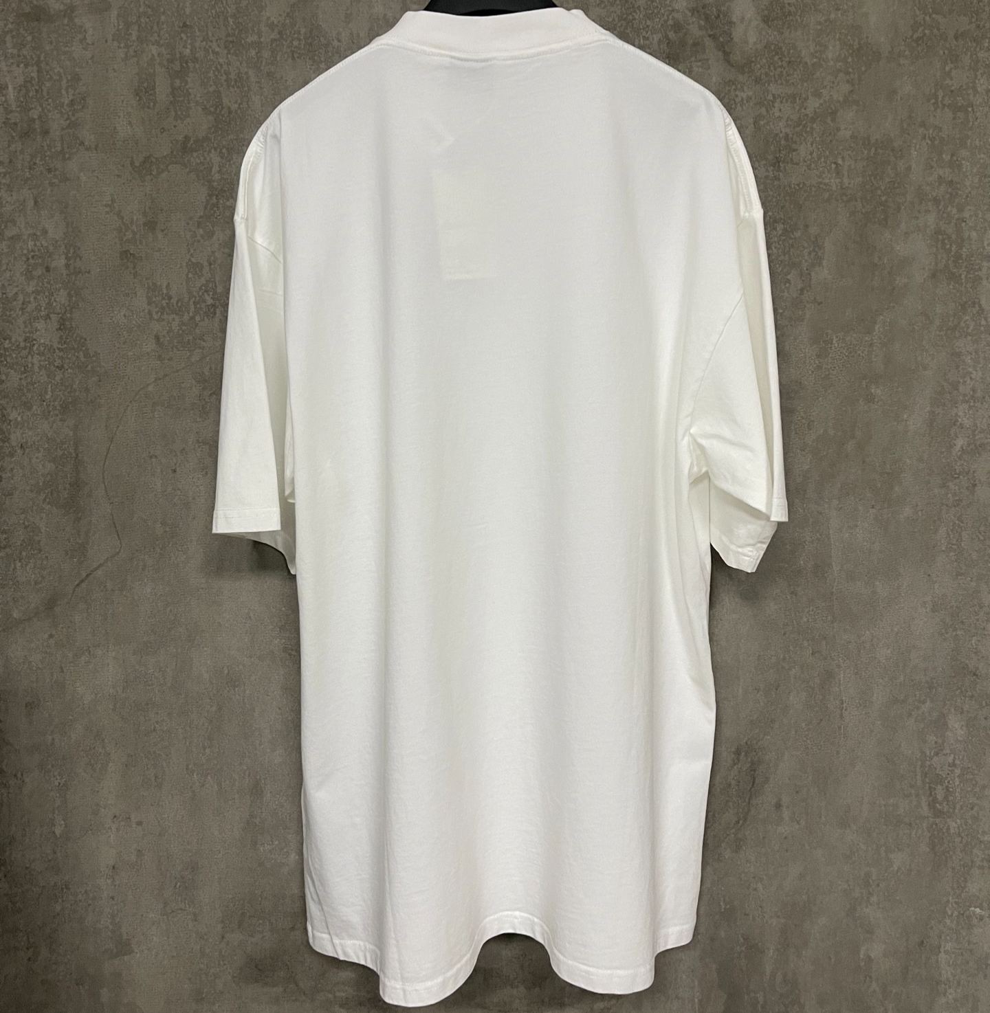 BALENCIAGA MENS Cities Paris T-shirt Medium Fit "Black/White"（612966TLVL71070）