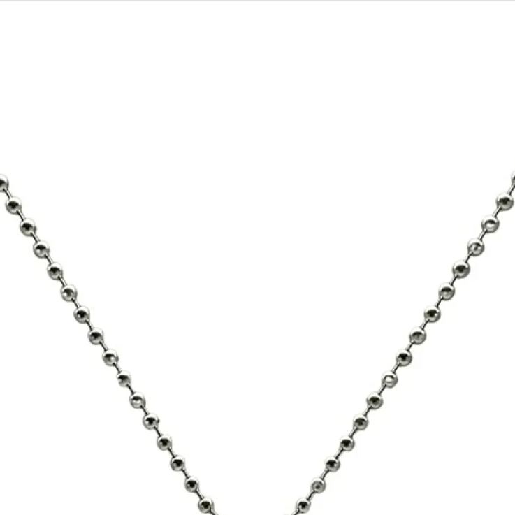 Chrome Heart Single Bead Necklace -round beads（CHROME HEARTS 410）