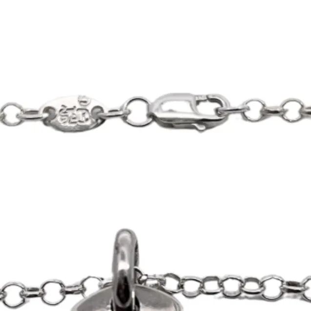 Chrome Heart Single Bead Necklace -pearl（CHROME HEARTS 411）