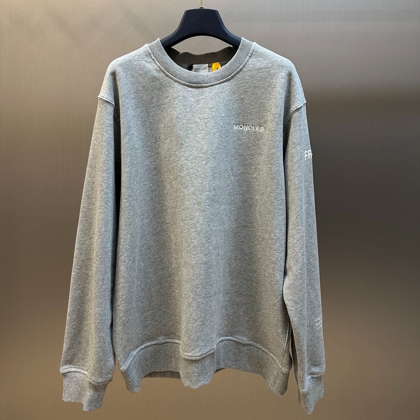 Moncler X Frgmt Hiroshi Fujiwara Men Logo Motif Sweatshirt（K109U8G00005M5214976）