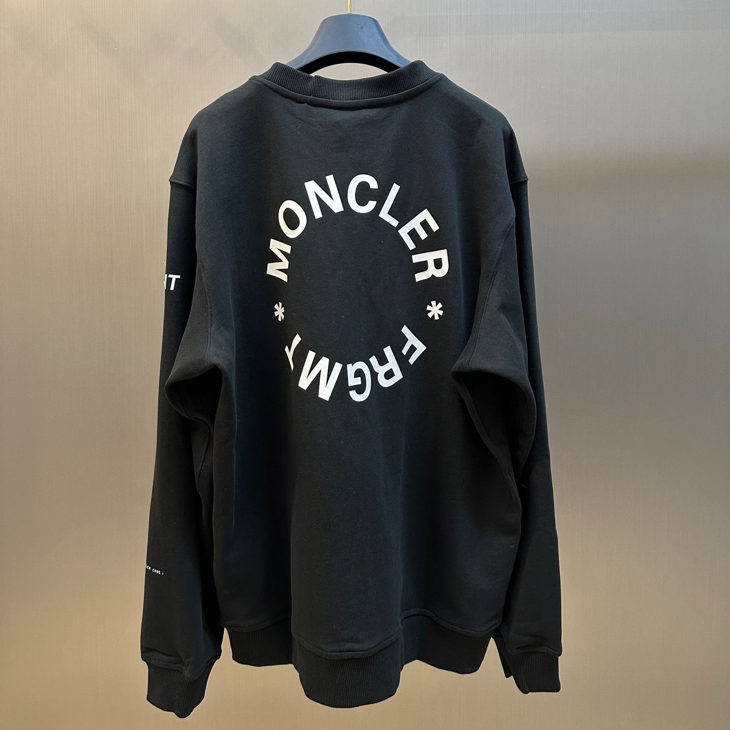 Moncler X Frgmt Hiroshi Fujiwara Men Logo Motif Sweatshirt（K109U8G00005M5214976）