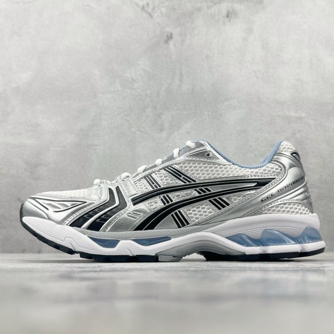 JJJJound × Asics Gel-Kayano 14 "White/Black/Blue" (1203A961-101）