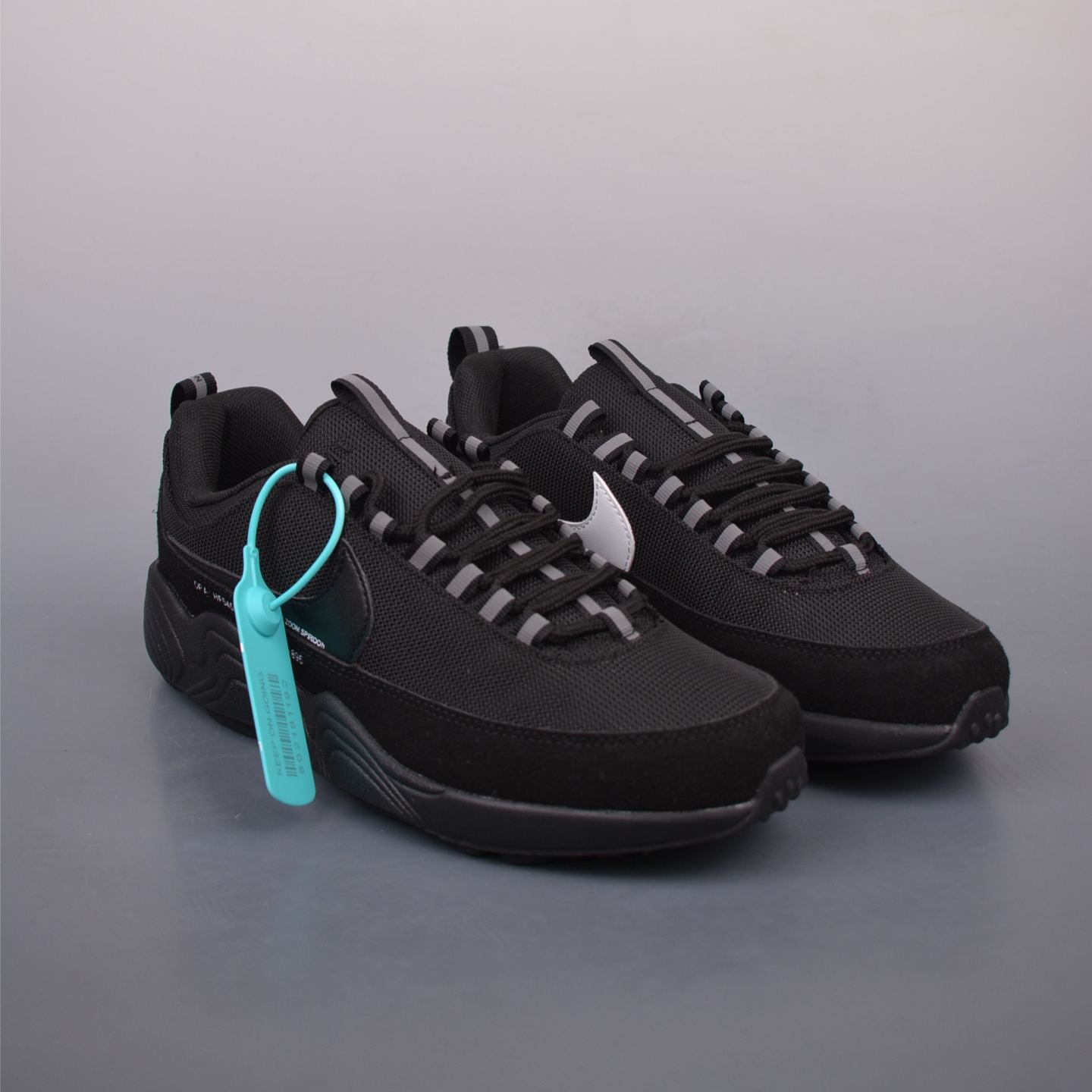 Fragment × Nike Air Zoom Spiridon SP "Black"(HF5455-001)