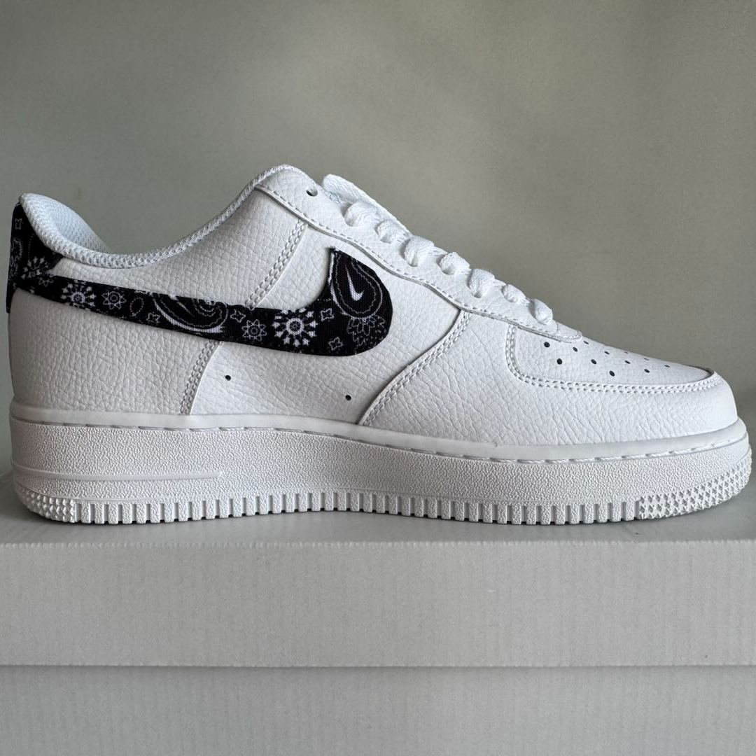 Nike Women's Air Force 1 Low '07 Essential "Black Paisley"（DH4406-101）