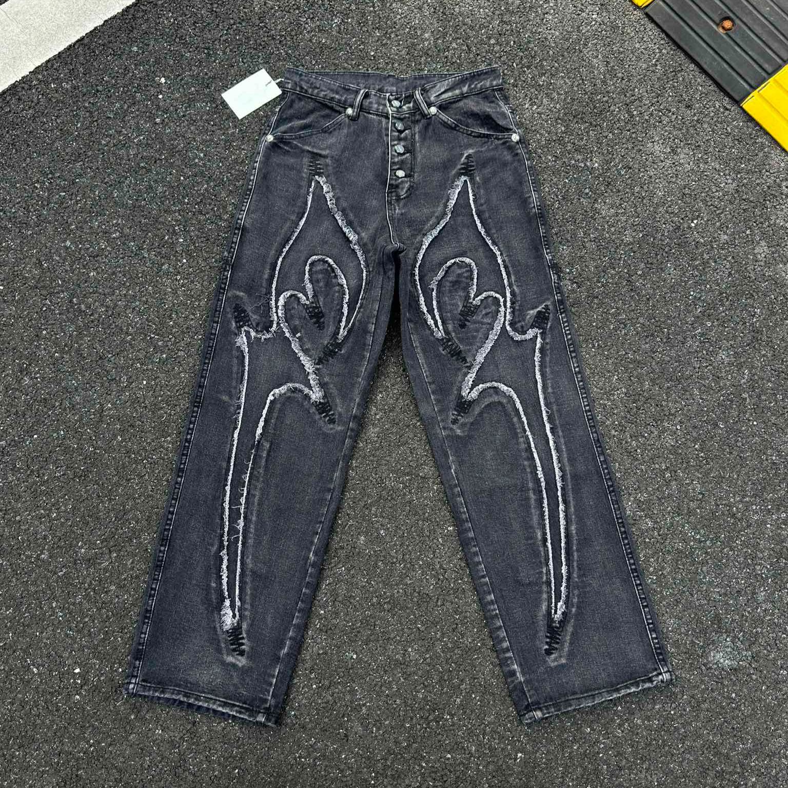 THUG CLUB Tribal Denim Pants （TC23PT0702）