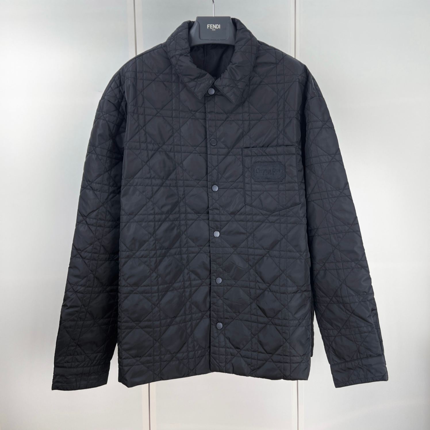 Dior Overshirt in Cannage technical fabric（313C509AA767-C900）