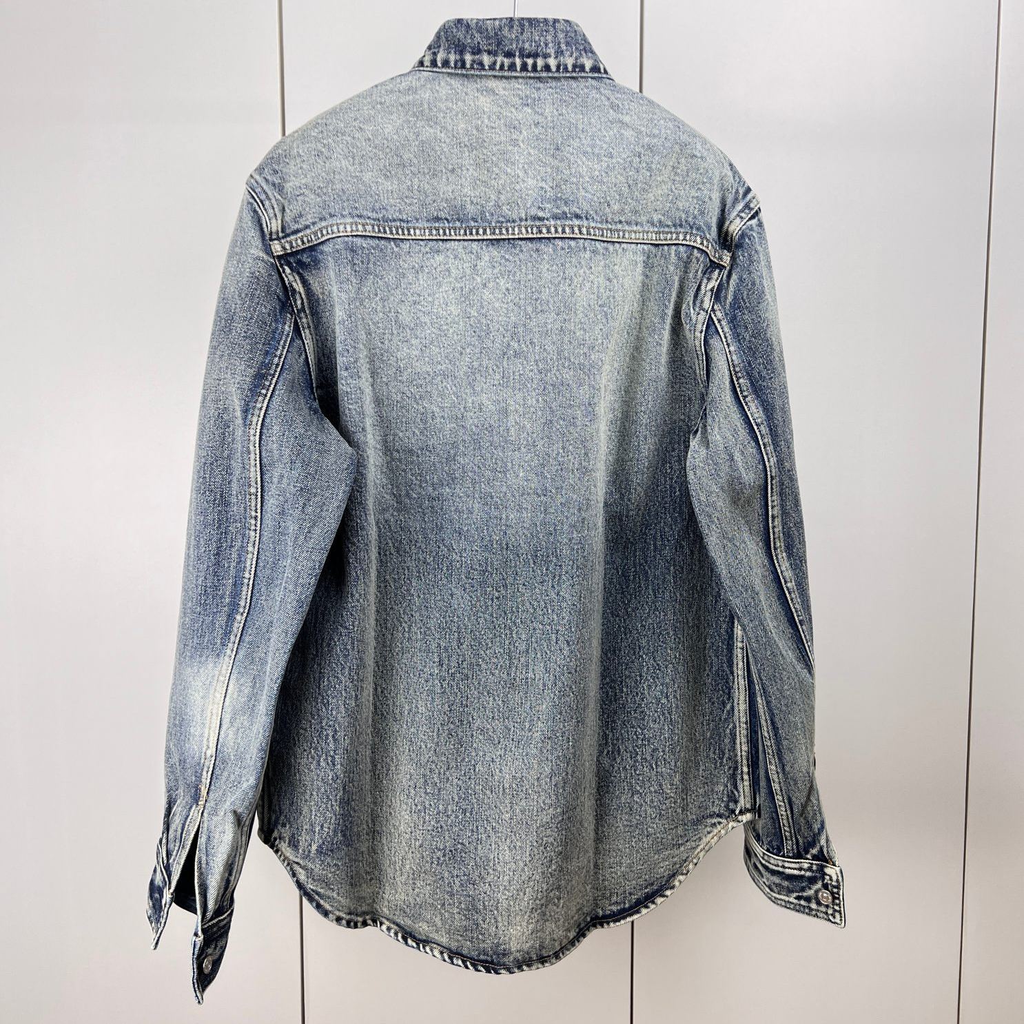 Dior logo band denim jacket（113D585BY994-510）