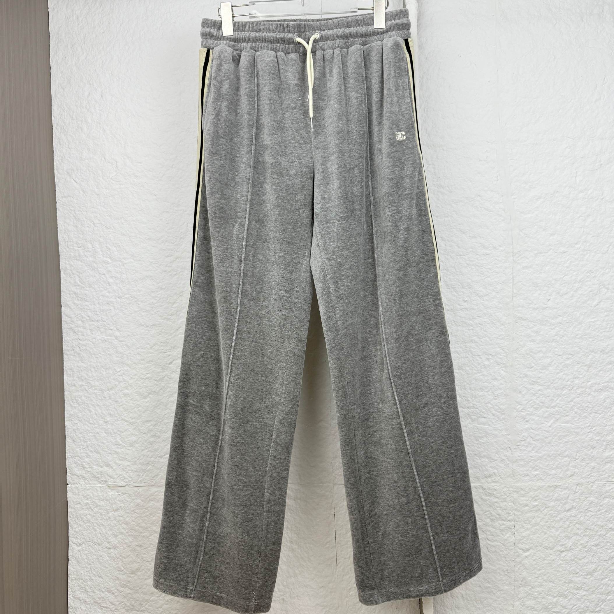 Celine velvet cotton track pants (RP0770F08-09GB）