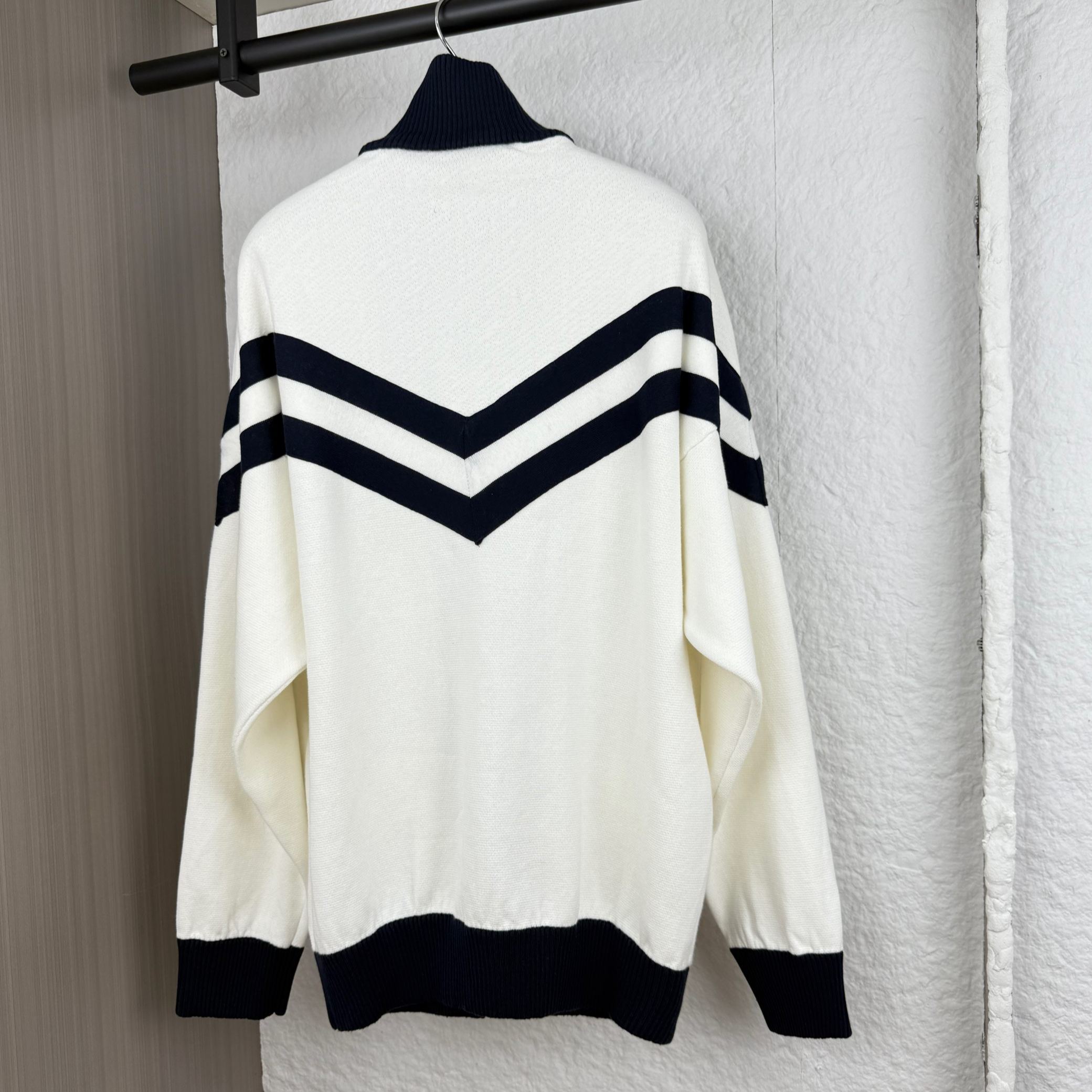 Louis Vuitton knitted cotton sailor jacket（1AHUG8）