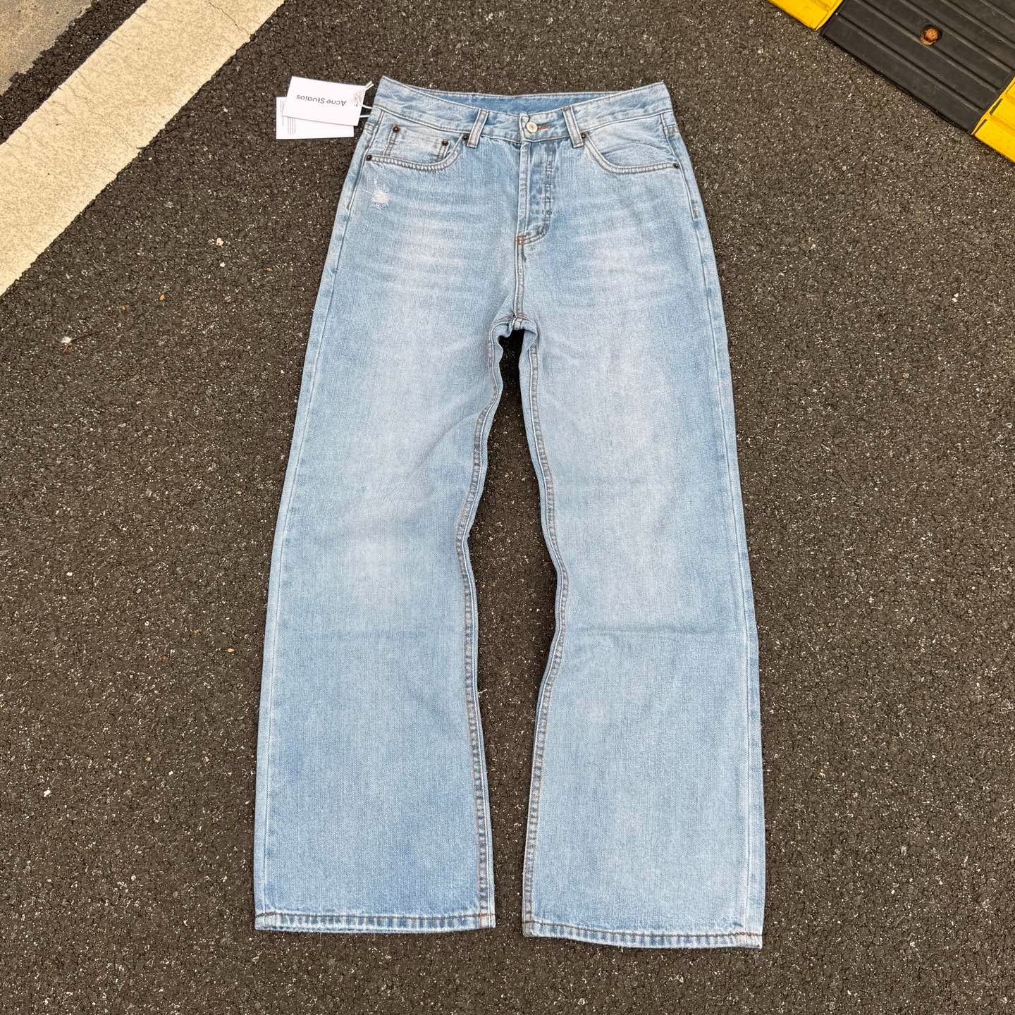 Acne Studios Loose Fit Jeans - 2021M (B00277-228）