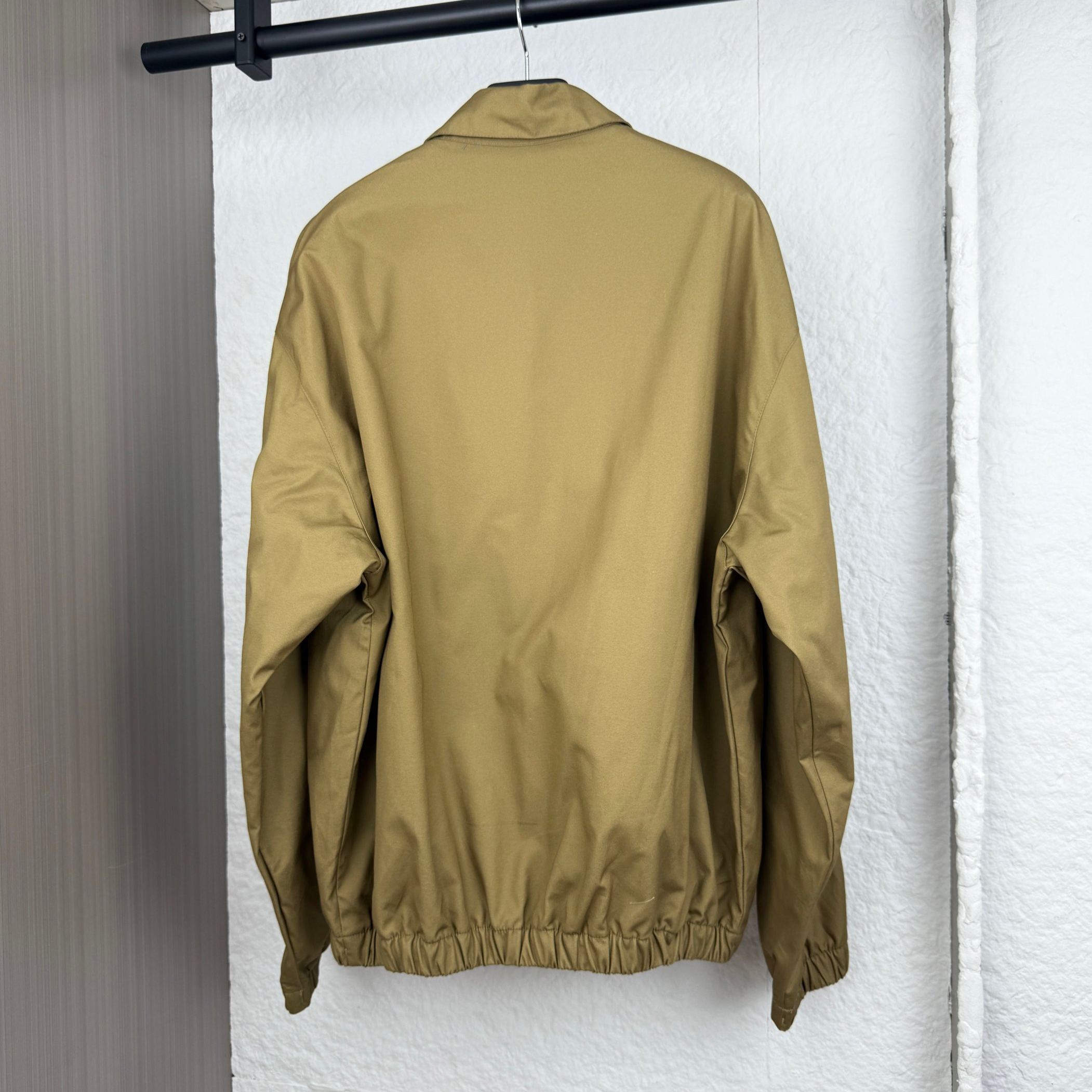 PRADA Embroidered logo Zip up Jacket 50 (SGC885-1715-F0KDB-S-OOO）