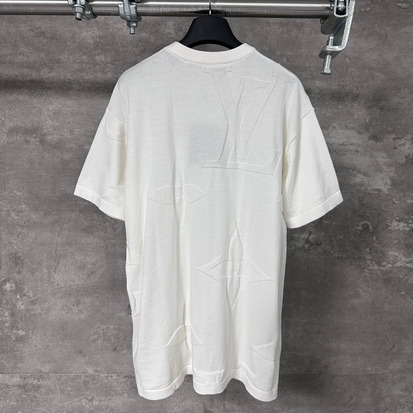 Louis Vuitton MONOGRAM cotton short-sleeved crew neck shirt（1AIWFP）