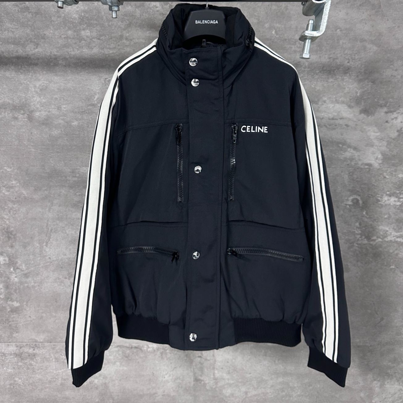 Celine ski jacket in technical nylon (RV0070339-38NO）