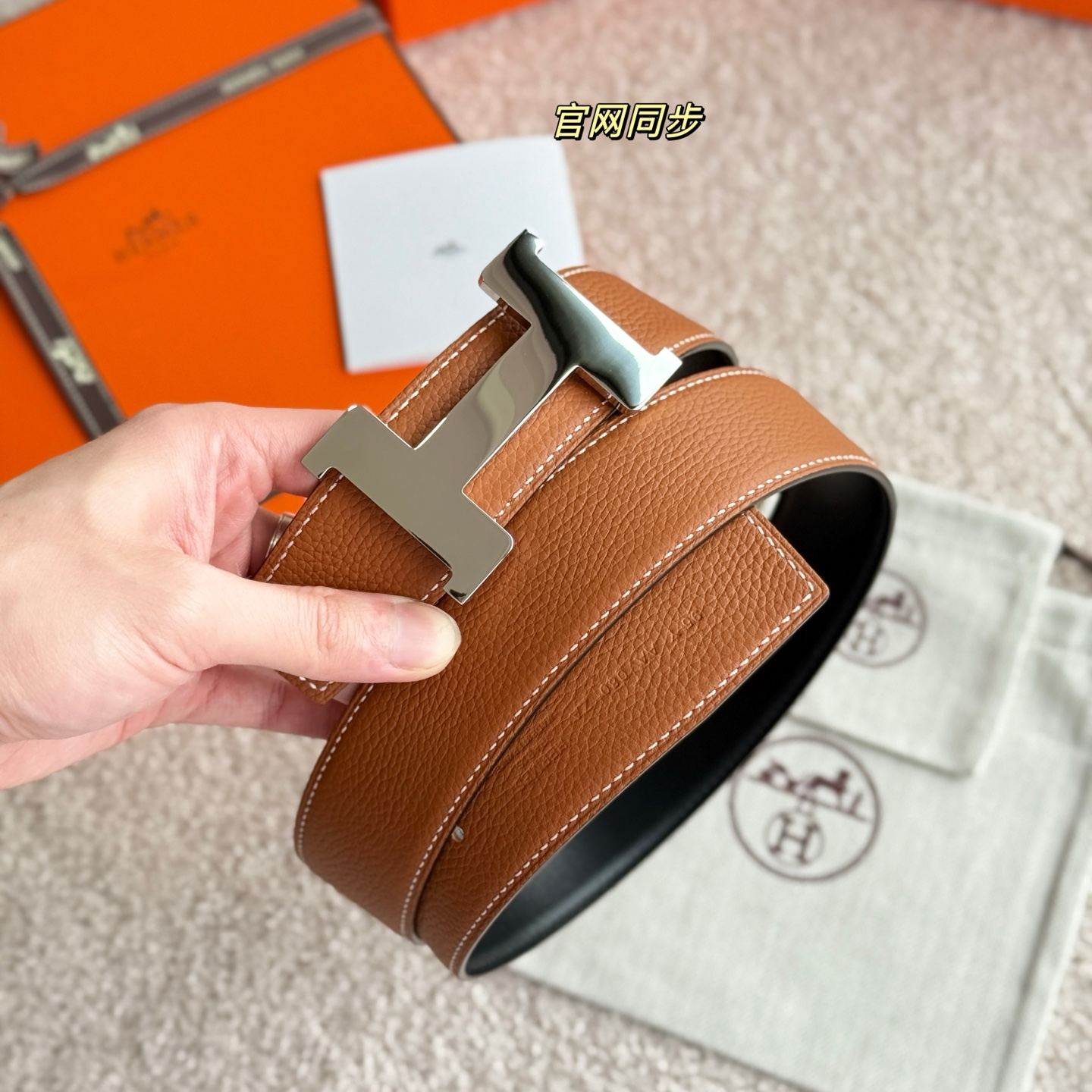 Hermès Constance Buckle Reversible Belt-3.8cm（H074562CB86 | H077971CAAA）