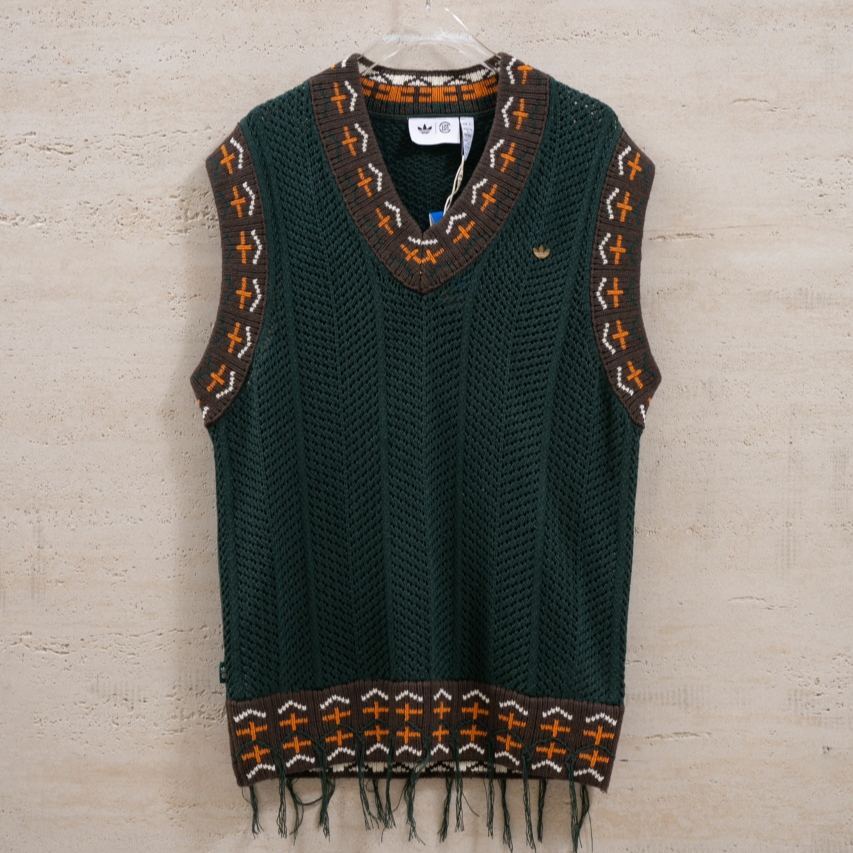 adidas CLOT CROCHET VEST BY EDISON CHEN Green Night（JP1606）