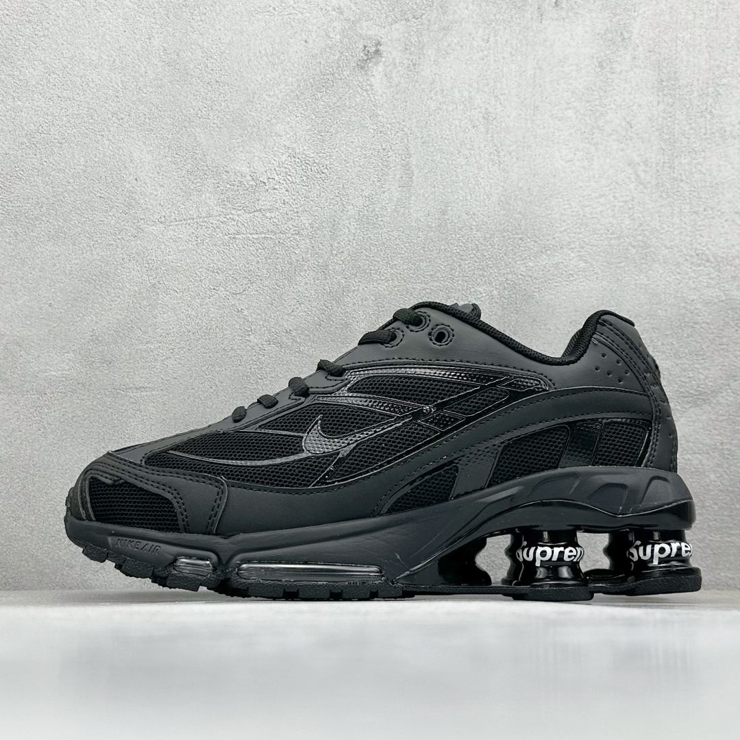 Supreme × Nike Shox Ride 2 "Black/Black-White"（DN1615-001）