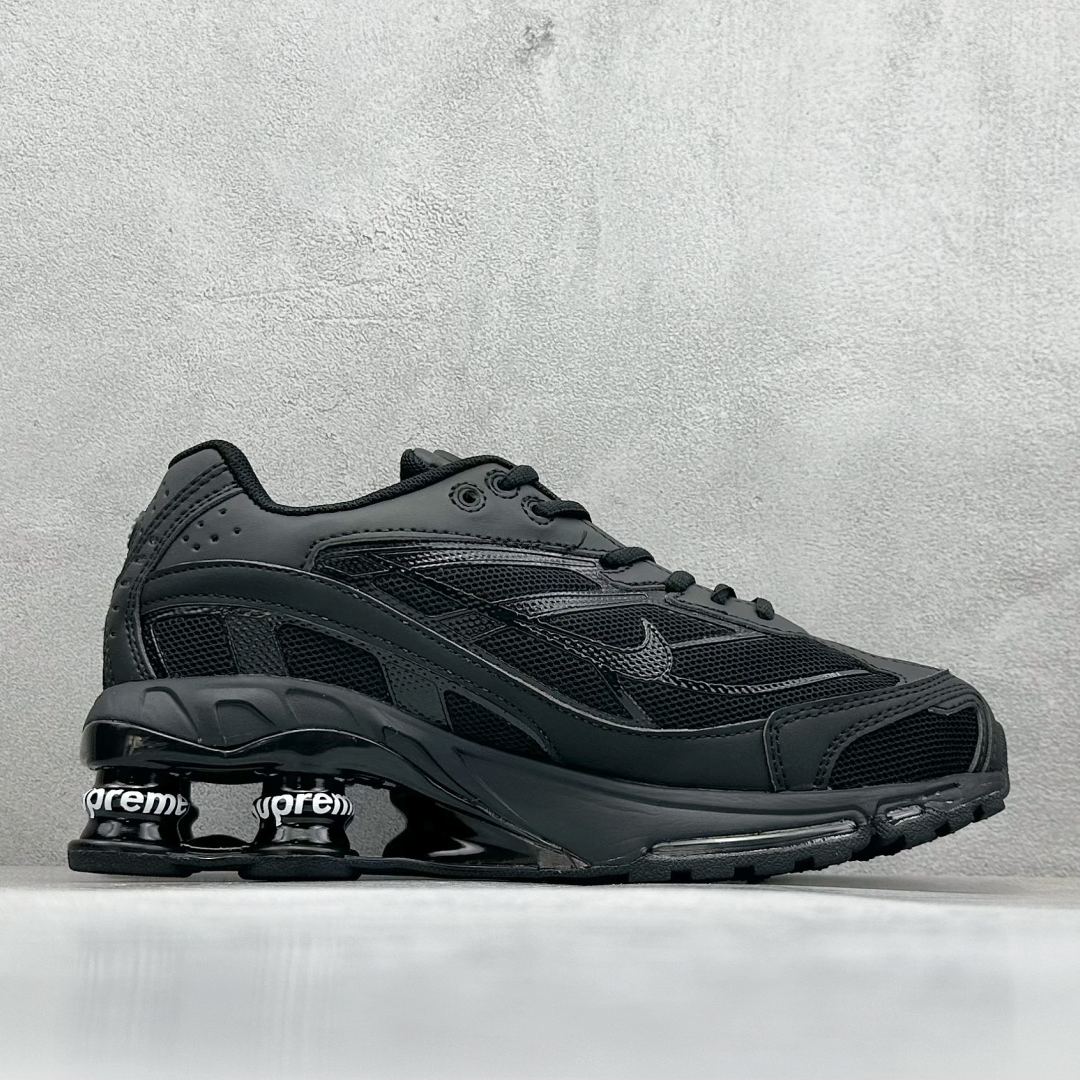 Supreme × Nike Shox Ride 2 "Black/Black-White"（DN1615-001）