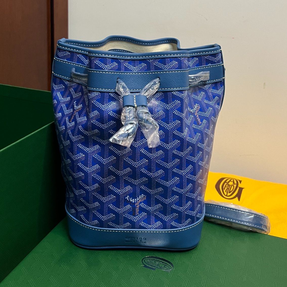 Goyard Petit Flot Canvas PM Drawstring Bucket（PEFLOTPMLTY）