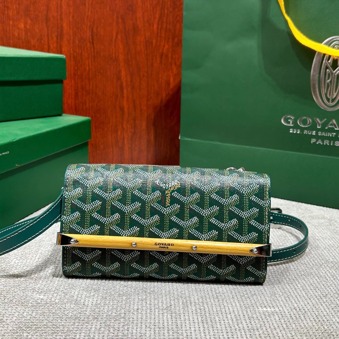GOYARD Monte Carlo Mini Case （MONTE2MINTY09CL09P）
