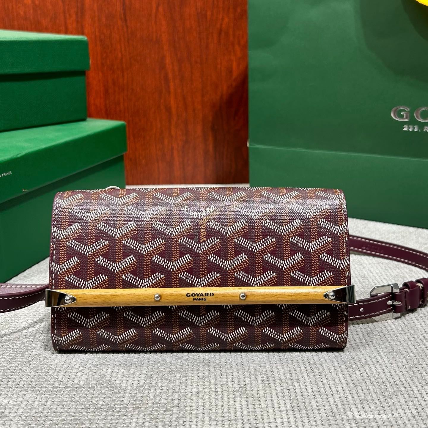 GOYARD Monte Carlo Mini Case （MONTE2MINTY09CL09P）