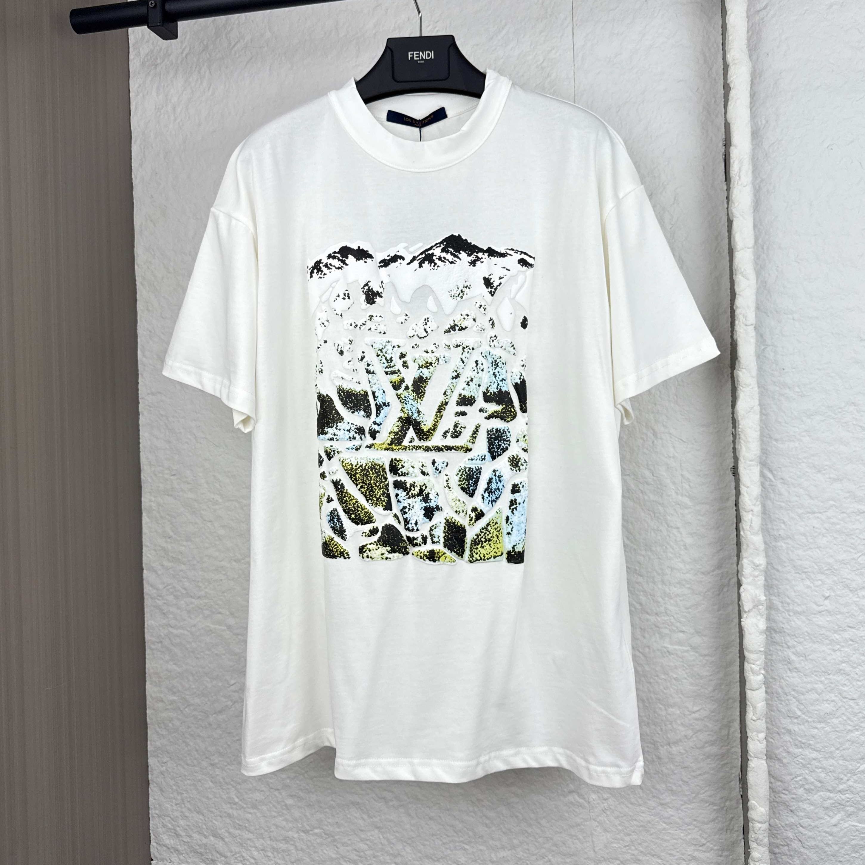 Louis Vuitton velvet jacquard T-shirt（1AJCE5）