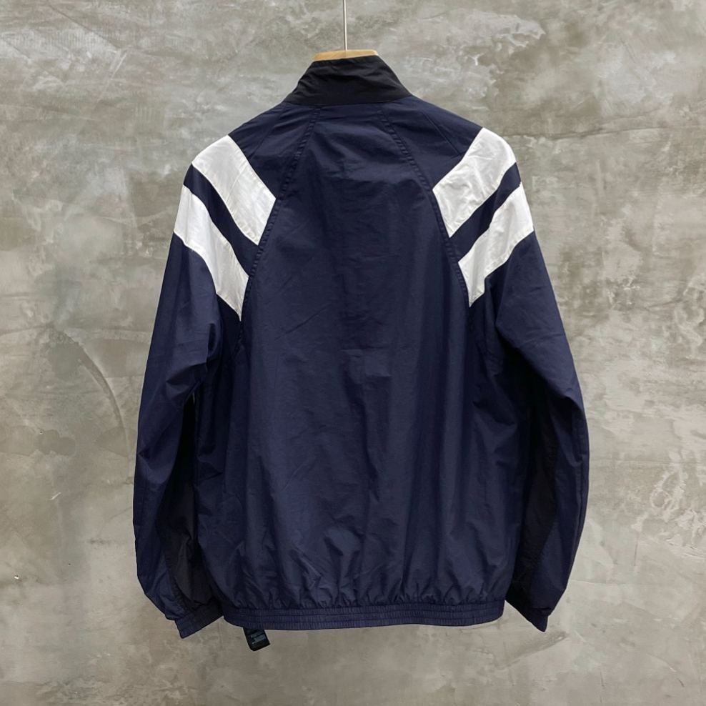 Balenciaga Sporty B Tracksuit Jacket Indigo/Black/White（681438TKO484063）