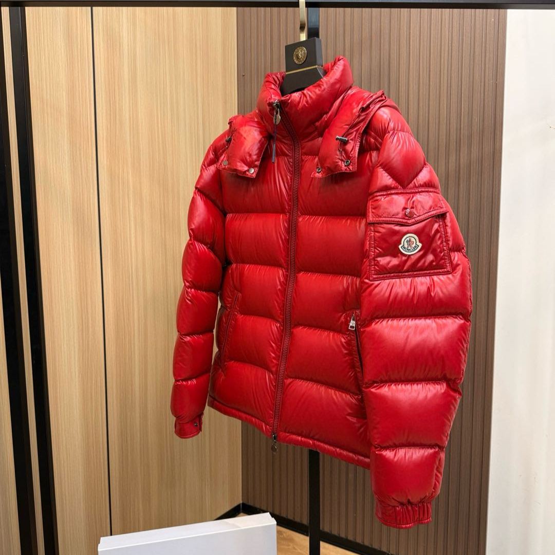 Moncler Ecrins puffer jacket - Red（11A5450068950455）