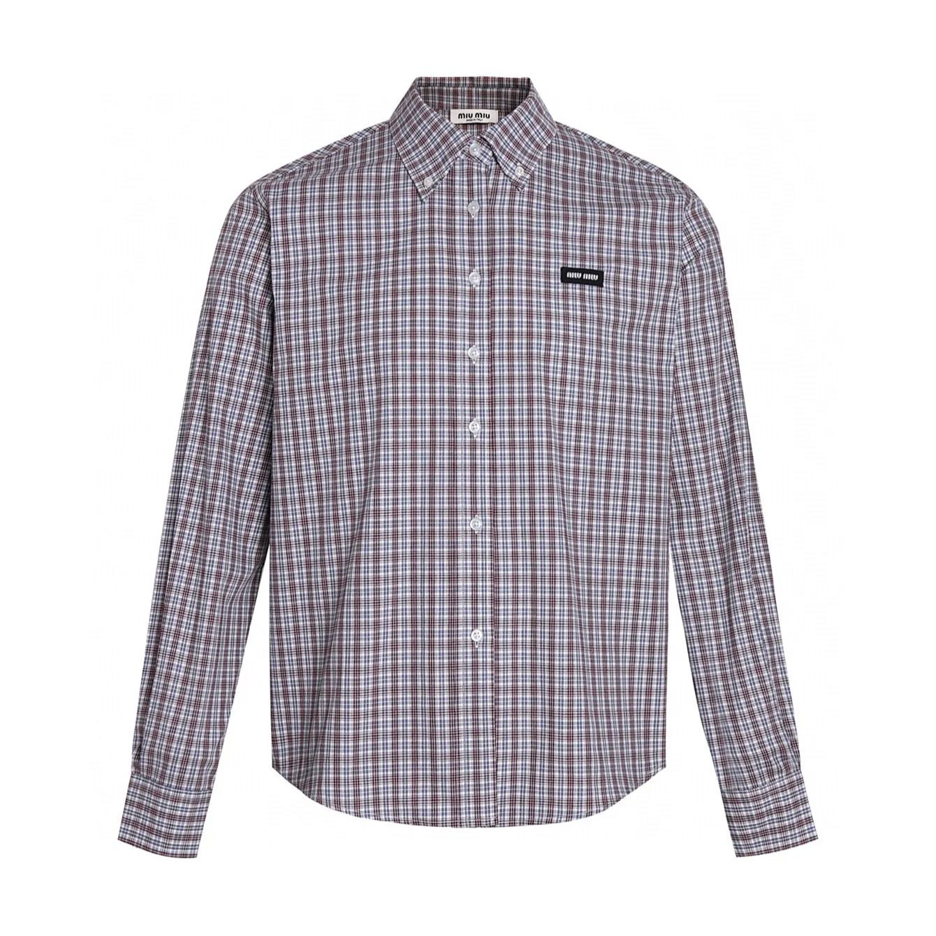 MIUMIU Checked shirt（MK1920-17LX-F0OBD-S-OOO）