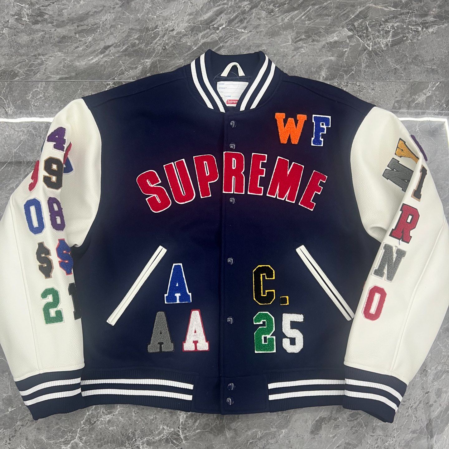 Supreme Praises Varsity Jacket（SUP-SS25-073）