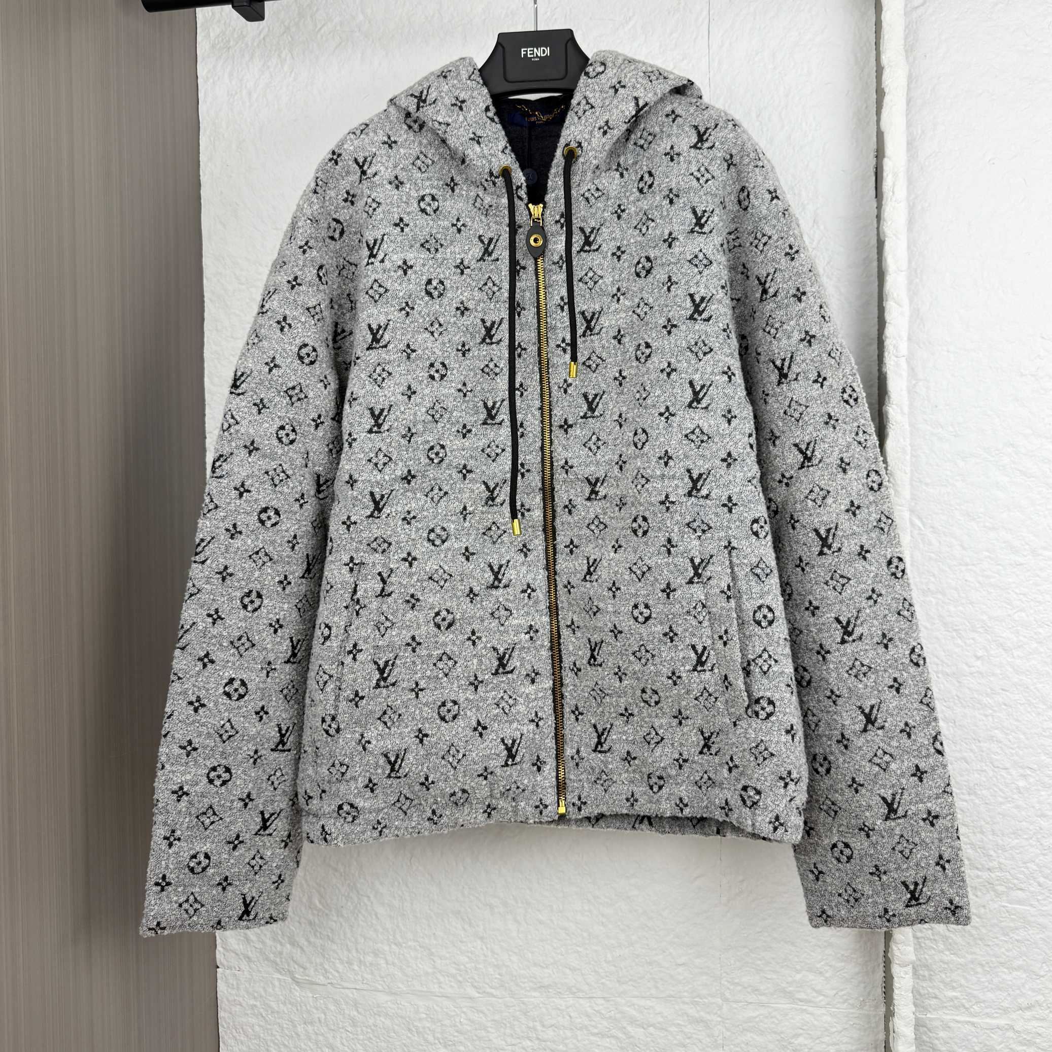 Louis Vuitton Monogram Piqué Hoodie（1AHZN9）