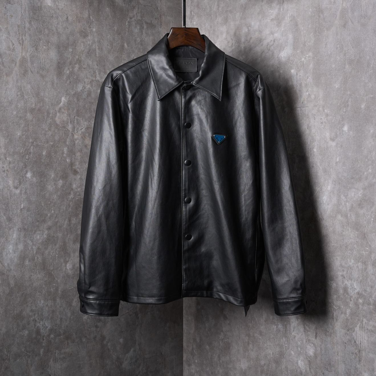 Prada lambskin jacket (FUPC219-1WDV-F0002-S-OOO）