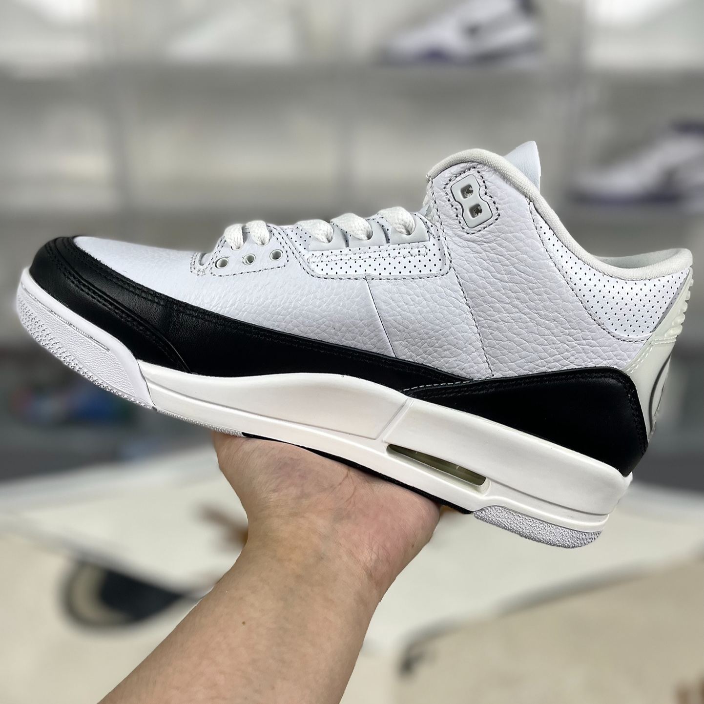 【SALE】Fragment × Nike Air Jordan 3 "White/Black"（DA3595-100）