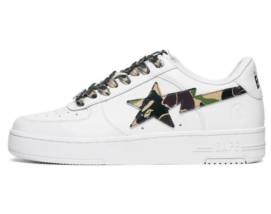 A Bathing ApeBape Sta 'Abc Camo'(1I70-191-005白绿)