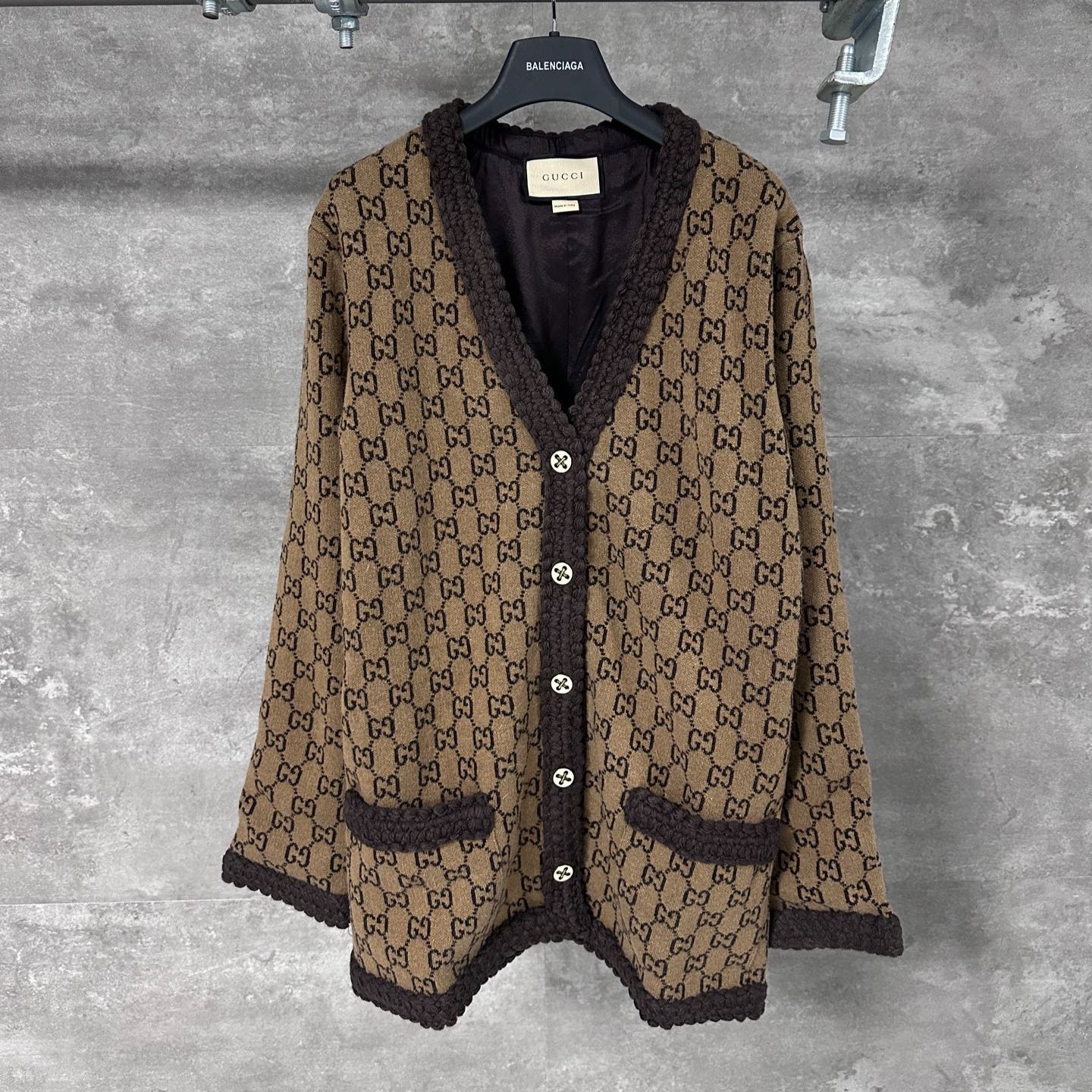 GUCCI Wool Cardigan（644570-XKBN1-9751）