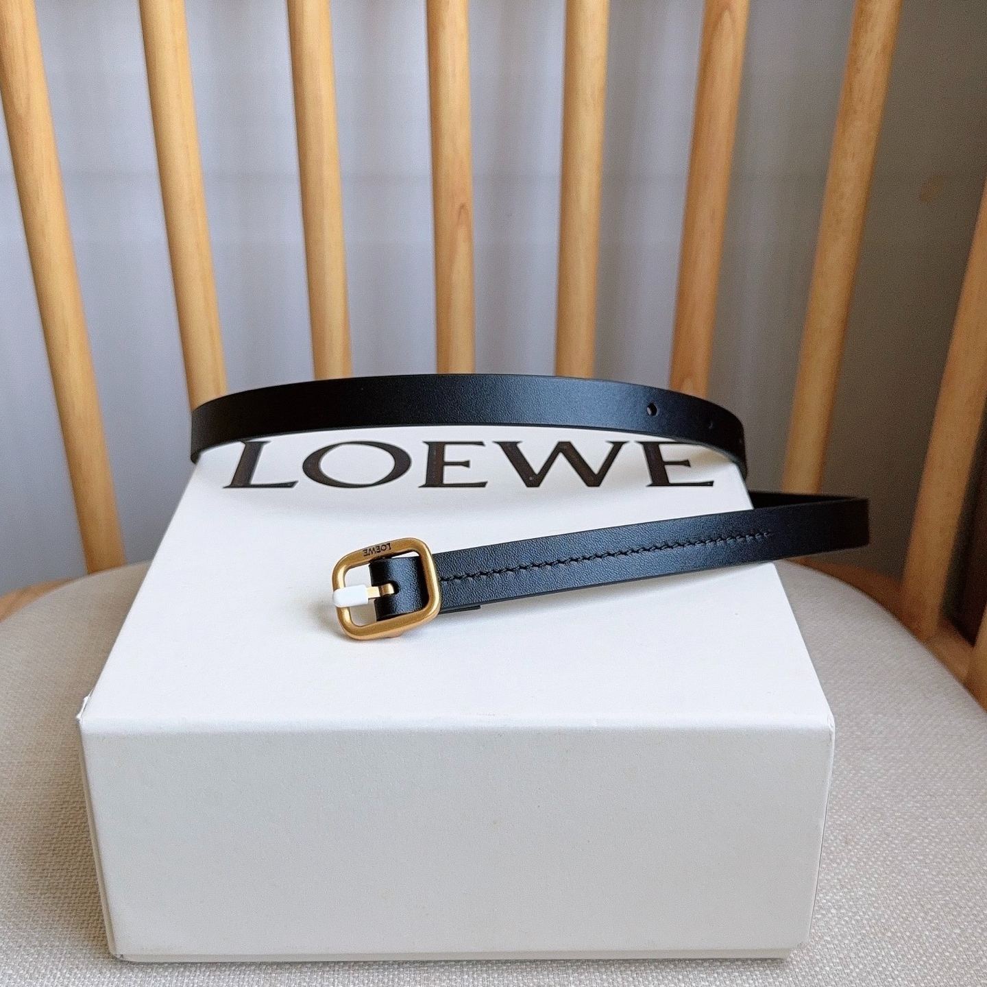 LOEWE Rounded soft belt（E619Z16X18-1100）