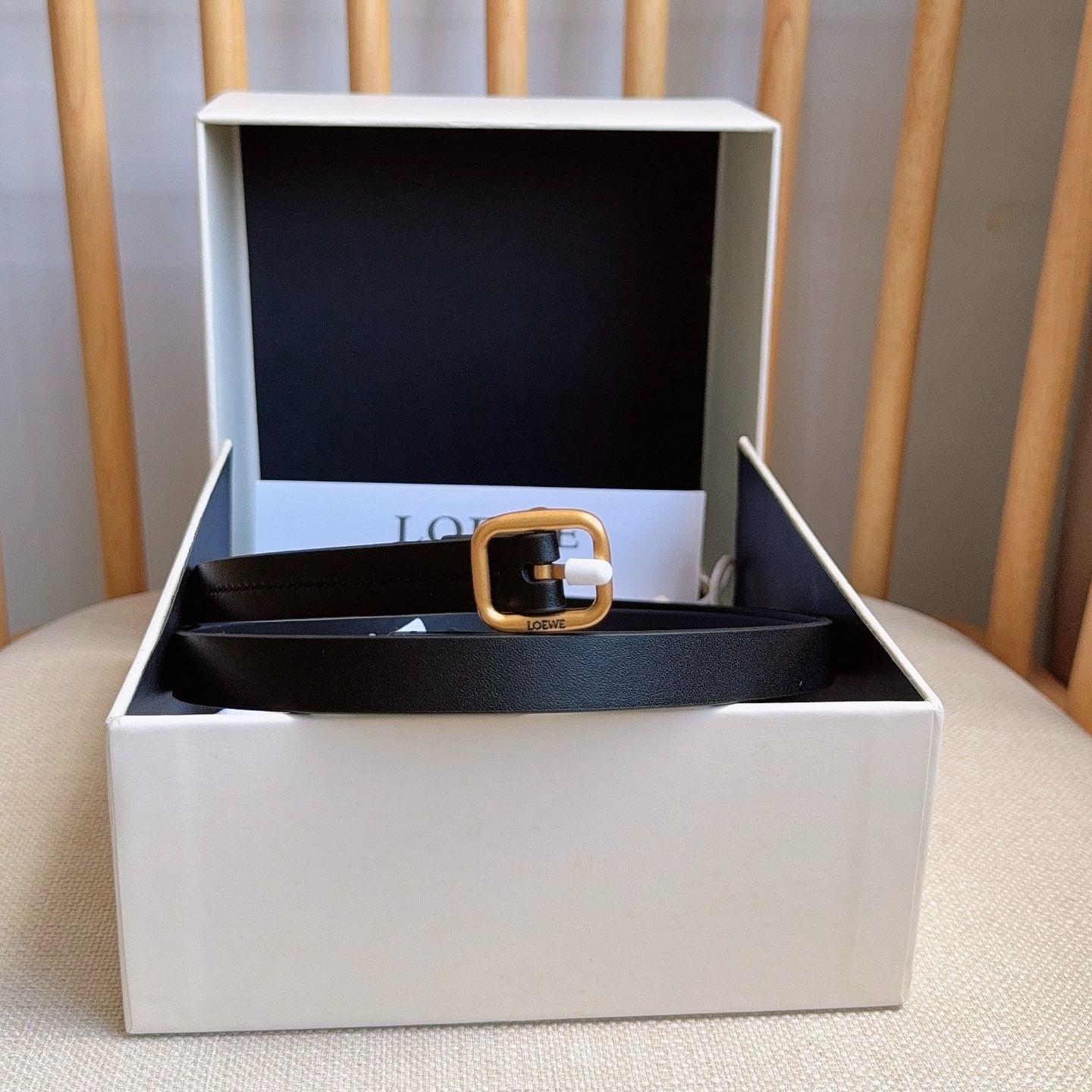 LOEWE Rounded soft belt（E619Z16X18-1100）