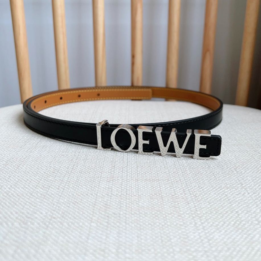 LOEWE 'Lettering' logo belt（E619Z16X161206）