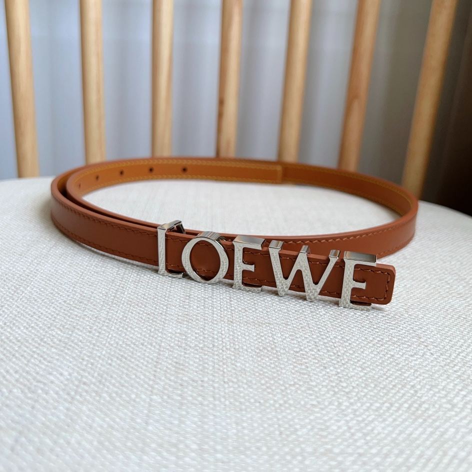 LOEWE 'Lettering' logo belt（E619Z16X161206）